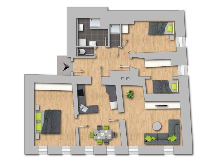 Wohnung zum Kauf 248.000 € 4 Zimmer EG Bad Ischl 4820