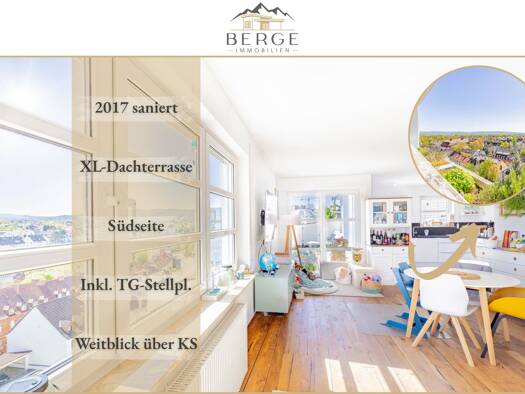 Penthouse zum Kauf 459.000 € 3 Zimmer 108,1 m² Mitte Kassel 34117