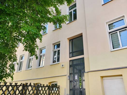 Wohnung zur Miete 465 € 3 Zimmer 56,6 m² 2. Geschoss Schwetschkestraße 18 Innenstadt Halle (Saale) 06110