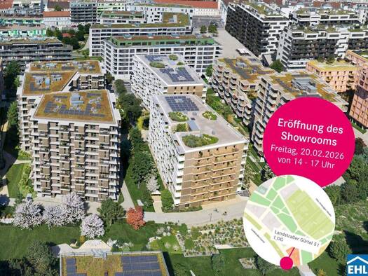 Wohnung zum Kauf - Erstbezug 852.000 € 5 Zimmer 95,3 m² 4. Geschoss Hilde-Güden-Promenade 11 Wien 1030