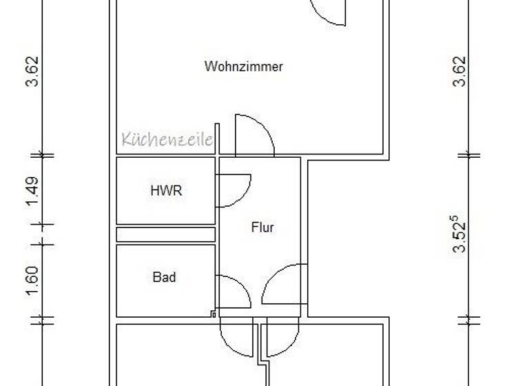 Wohnung zur Miete 398 € 3 Zimmer 56,9 m² 3. Geschoss Ferdinand-von-Schill-Straße 17 Sudenburg Magdeburg 39116