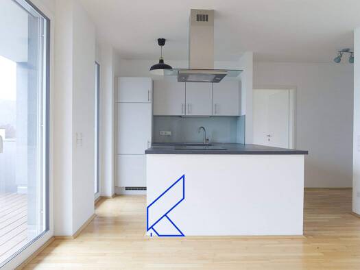 Wohnung zur Miete 1.000 € 2 Zimmer 52,9 m² 3. Geschoss Innere Stadt Klagenfurt(Stadt) 9020