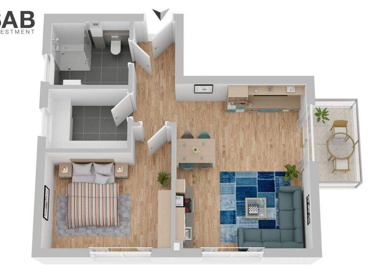 Studio zum Kauf - Erstbezug 360.500 € 2 Zimmer 63,3 m² Ofenerdiek Oldenburg 26125