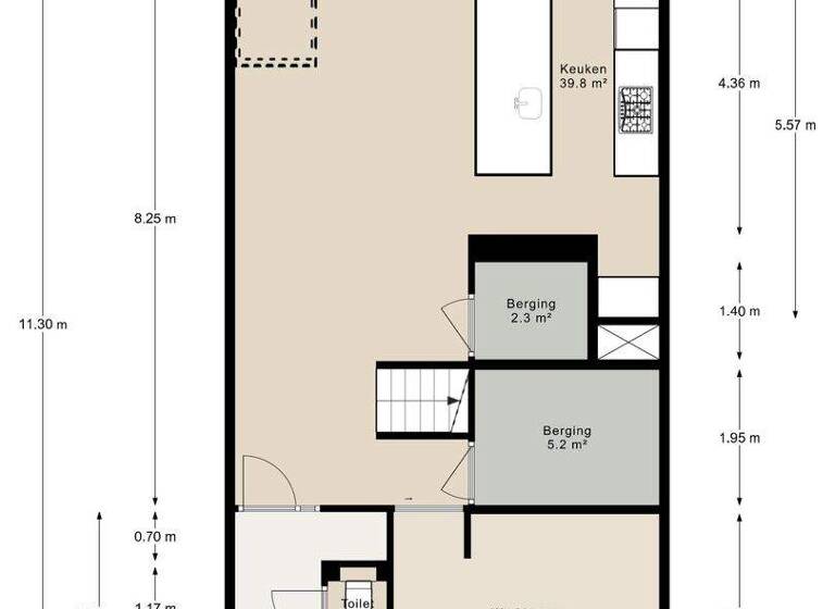 Haus zum Kauf 1.650.000 € 11 Zimmer 276 m² 177 m² Grundstück bert haanstrakade 398 amsterdam 1087 EC