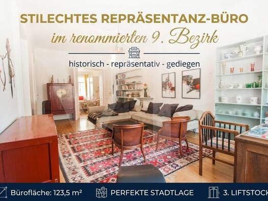 Bürofläche zum Kauf 1.090.000 € 3 Zimmer 123,1 m² Bürofläche Wien 1090