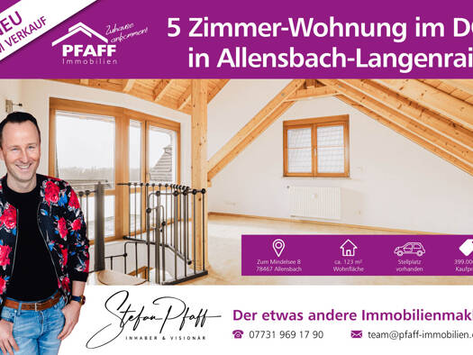 Wohnung zum Kauf 399.000 € 5 Zimmer 123 m² Langenrain Allensbach 78476