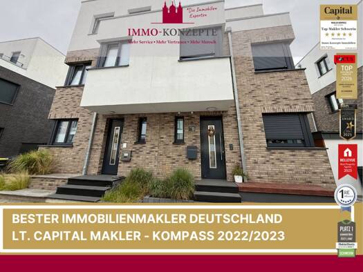 Doppelhaushälfte zum Kauf 830.000 € 5 Zimmer 169 m² 280 m² Grundstück Werdervorstadt Schwerin 19055