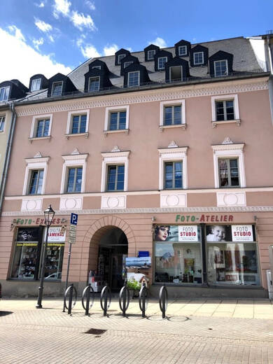 Wohnung zur Miete 315 € 2 Zimmer 63 m² Dachgeschoss, 3. Geschoss frei ab sofort Altmarkt 14 Stadtmitte Plauen 08523