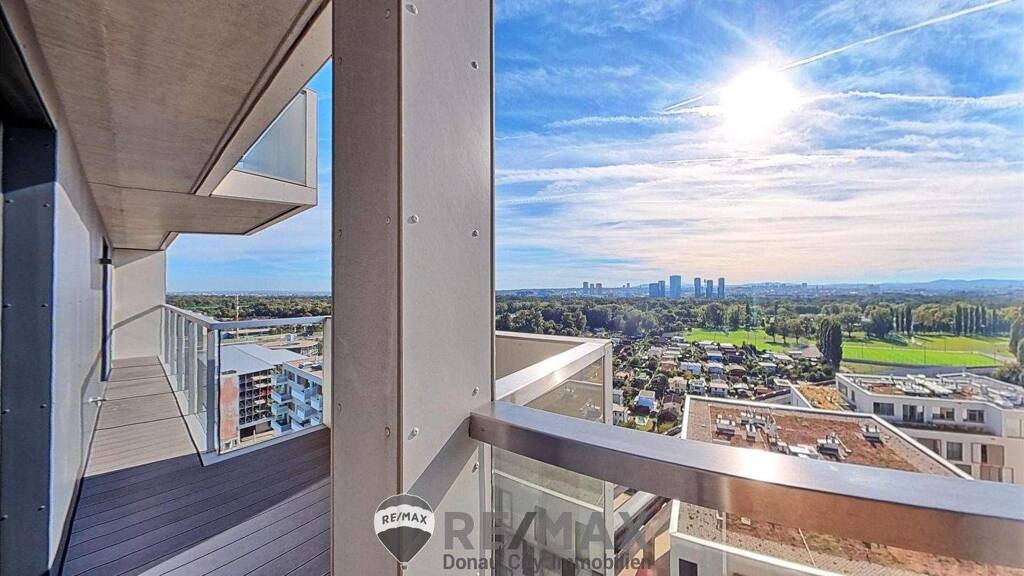 Wohnung zur Miete - Erstbezug 1.975 € 3 Zimmer 90 m² 14. Geschoss Wien 1020