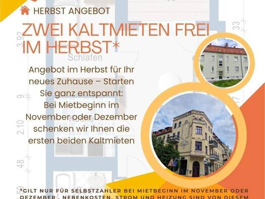 Wohnung zur Miete 359 € 3 Zimmer 56 m² 2. Geschoss frei ab 01.12.2025 Felgeleber Straße 19 Fermersleben Magdeburg 39122