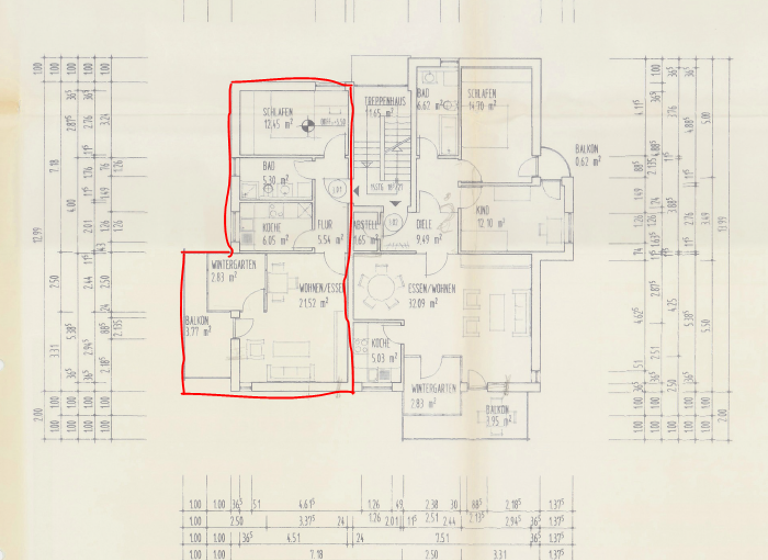 Wohnung zum Kauf 182.000 € 2 Zimmer 58 m²<br/>Wohnfläche 2.<br/>Geschoss ab sofort<br/>Verfügbarkeit Wassermannstraße Innenstadt Osnabrück 49074