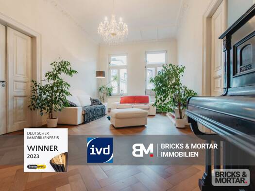 Wohnung zum Kauf 595.000 € 4 Zimmer 124 m² 3. Geschoss Zentrum-Nordwest Leipzig / Leipzig Zentrum-Nord 04105