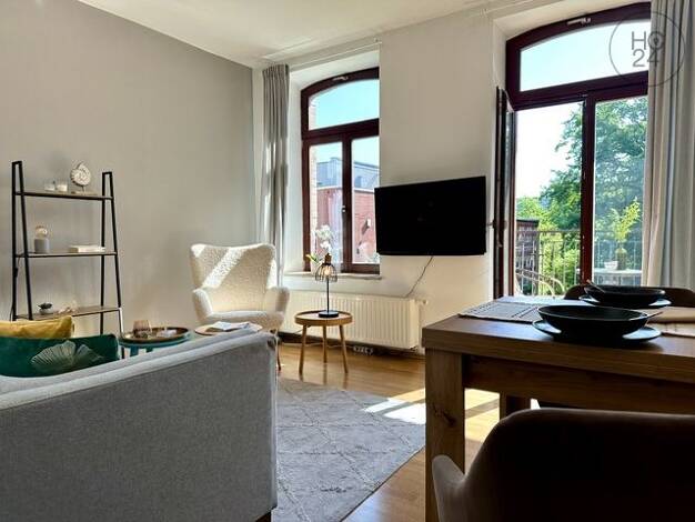 Wohnung zur Miete auf Zeit 1.100 € 2 Zimmer 47 m² frei ab 01.11.2026 Zentrum-Süd Mitte 04107