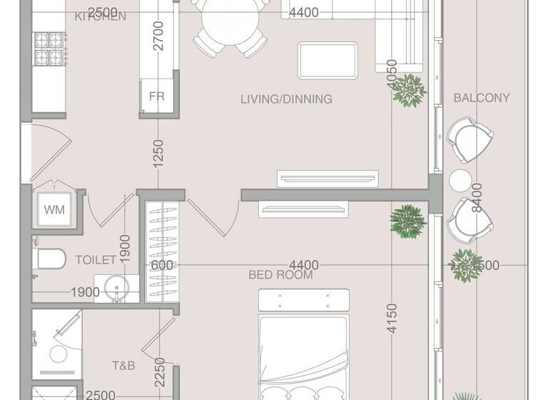 Wohnung zum Kauf provisionsfrei 294.988 € 2 Zimmer 74,7 m² Dubai 00000