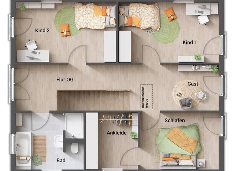 Einfamilienhaus zum Kauf - Erstbezug 379.900 € 6 Zimmer 155 m² 900 m² Grundstück Hennweiler 55619