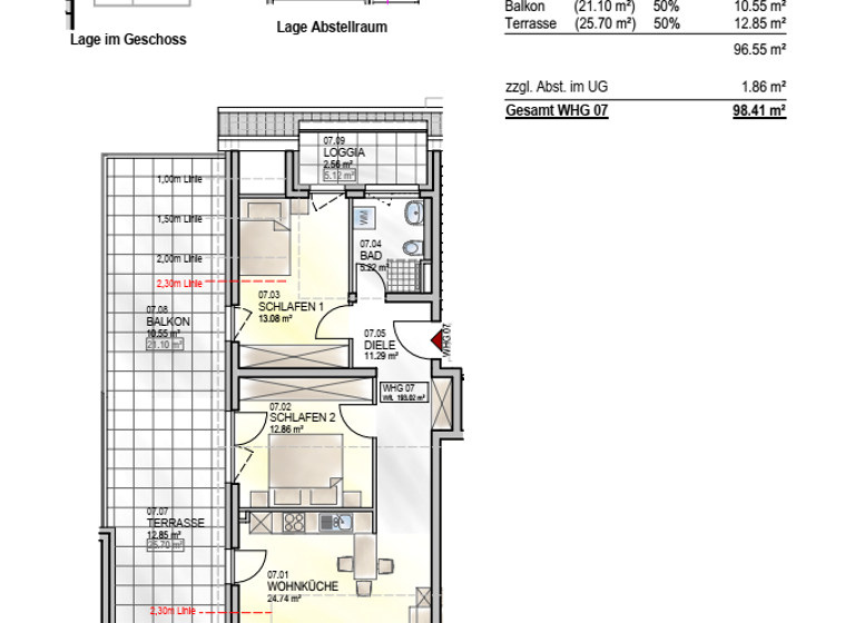 Wohnung zum Kauf - Erstbezug provisionsfrei 498.500 € 3 Zimmer 98,4 m² frei ab sofort Palzem 54439