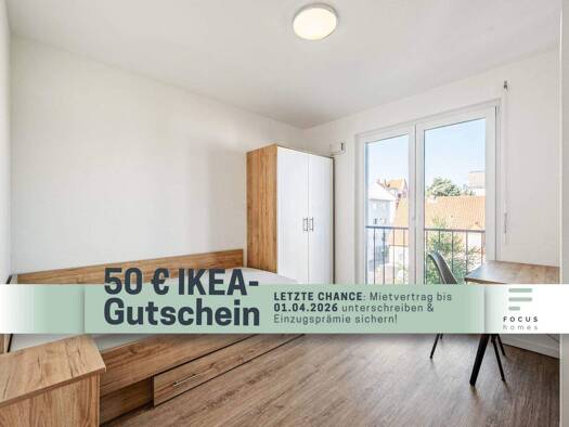 Studio zur Miete 450 € 1 Zimmer 18 m² 2. Geschoss frei ab 01.04.2026 Heinrich-Fuchs-Straße 100 Rohrbach Heidelberg 69126