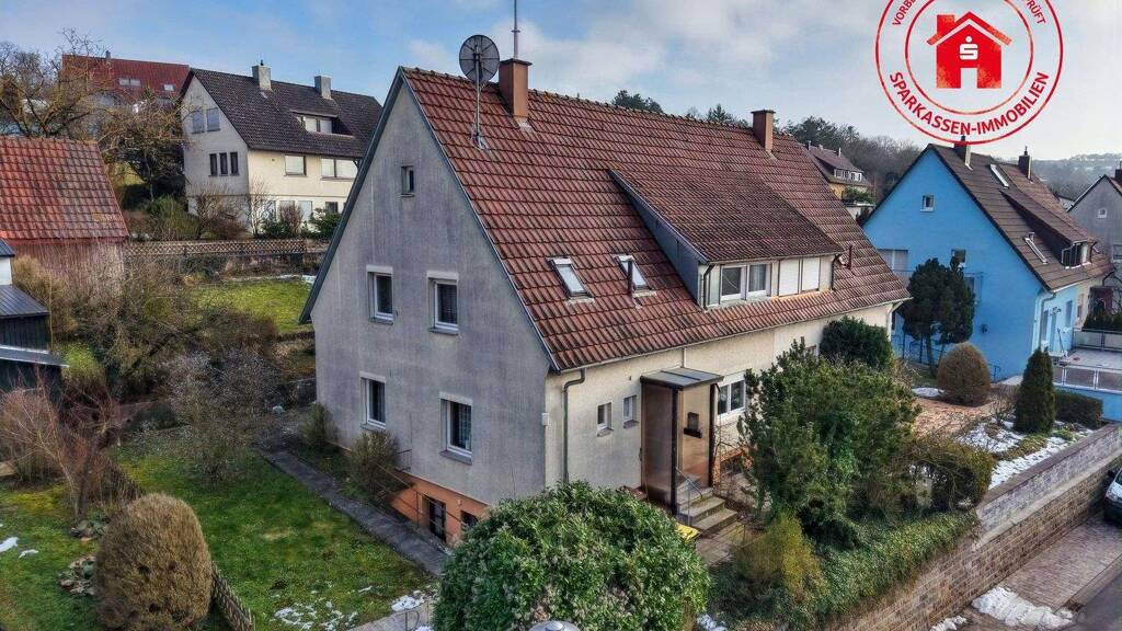 Doppelhaushälfte zum Kauf 140.000 € 5 Zimmer 106 m² 386 m² Grundstück Weikersheim 97990