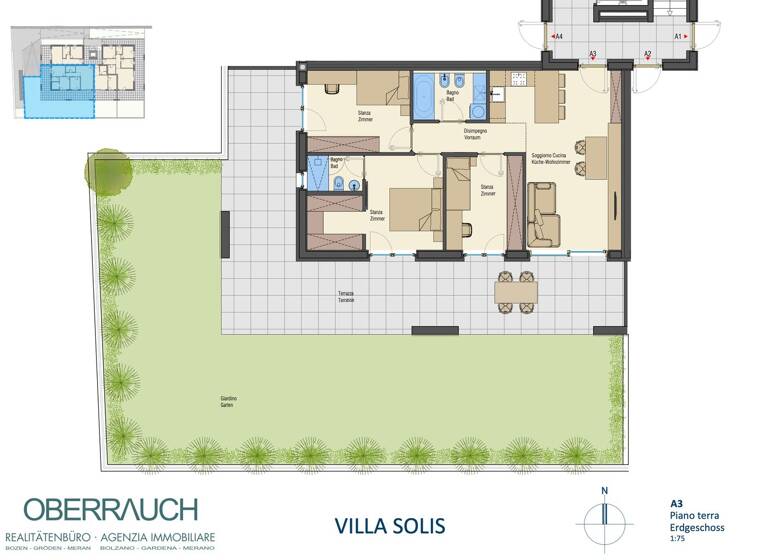 Wohnung zum Kauf 595.000 € 4 Zimmer 75,8 m² Neumarkt 39044