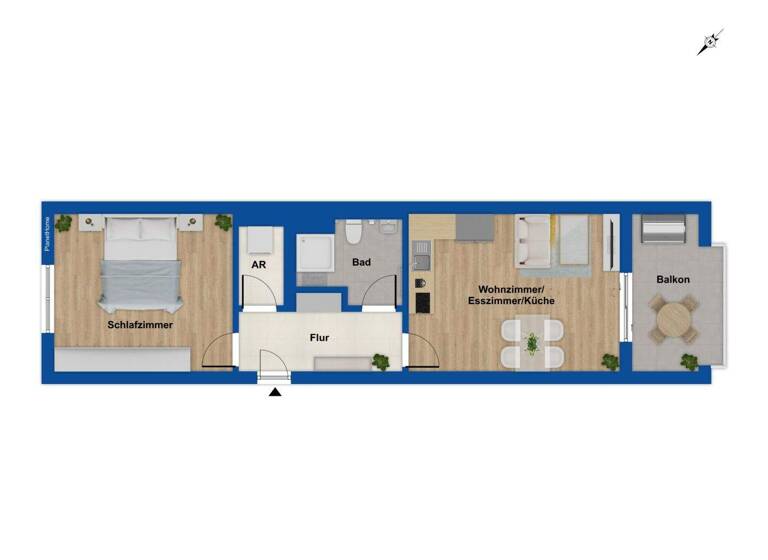 Wohnung zum Kauf 795.000 € 2 Zimmer 51,7 m² 5. Geschoss Au-Haidhausen München 81541