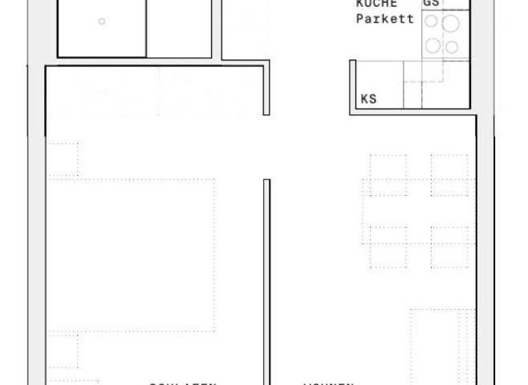 Wohnung zur Miete - Erstbezug 763 € 2 Zimmer 46 m² 10. Geschoss Wien 1220
