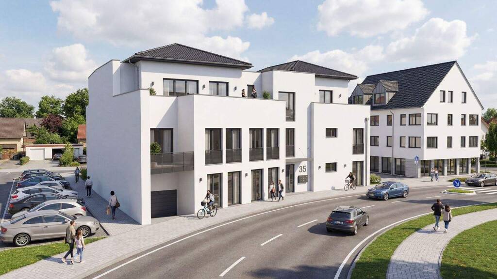 Wohnung zum Kauf - Erstbezug provisionsfrei 253.920 € 2 Zimmer 55,2 m² EG Himmelreichallee 35 Delbrück 33129