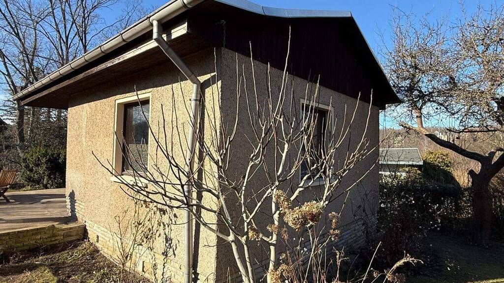 Bungalow zum Kauf provisionsfrei 65.000 € 2 Zimmer 36 m² 386 m² Grundstück frei ab sofort Tännichtstraße 17 Bühlau/Weißer Hirsch Dresden 01324