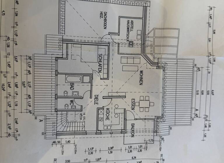Wohnung zur Miete 850 € 2 Zimmer 90 m² 1. Geschoss Bricht Schermbeck 46514