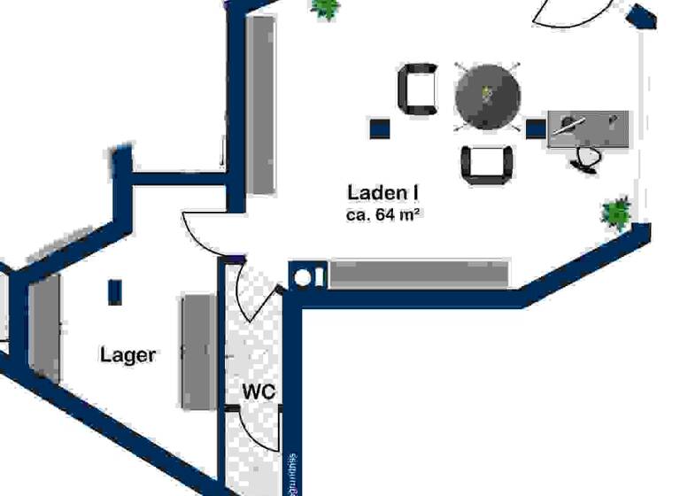 Laden zum Kauf 98.000 € 64 m² Verkaufsfläche Altdorf 90518