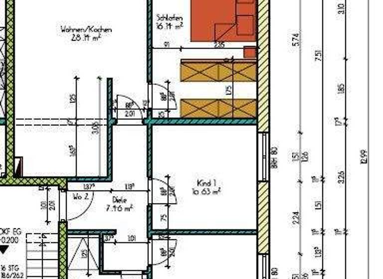 Wohnung zum Kauf - Erstbezug 234.063 € 3 Zimmer 86,7 m² 1. Geschoss Schlema Aue 08280