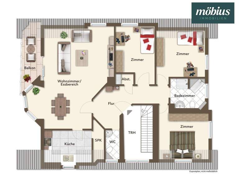 Wohnung zum Kauf 359.000 € 4 Zimmer 121 m² 1. Geschoss Maberzell Fulda 36041