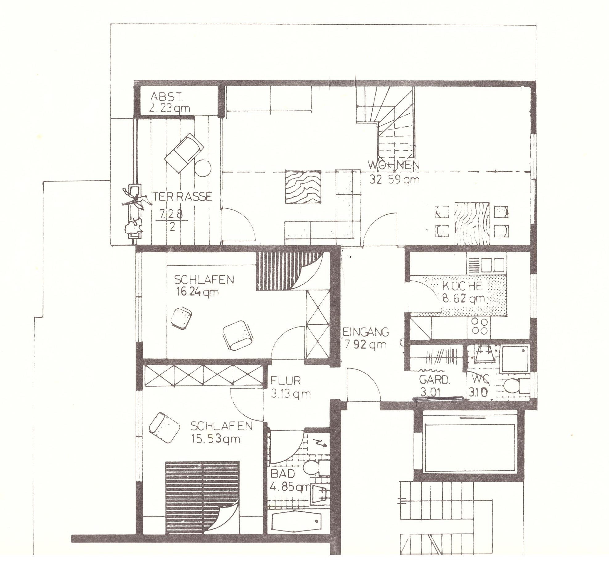 Wohnung zum Kauf 365.000 € 3,5 Zimmer 126 m²<br/>Wohnfläche 5.<br/>Geschoss ab sofort<br/>Verfügbarkeit Tempelhofer Straße Langenhagen - Mitte Langenhagen 30853