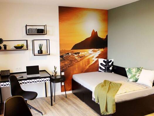 Studio zur Miete 714 € 1 Zimmer 26 m² 2. Geschoss frei ab sofort Oderstraße 194 Neukölln Berlin 12051