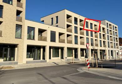 Wohnung zur Miete - Neubau 1.150 € 2,5 Zimmer 78,7 m² 3. Geschoss Ehrenstein Blaustein 89134