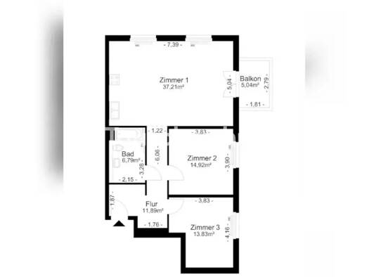 Wohnung zur Miete Tauschwohnung 998 € 3 Zimmer 87 m² 3. Geschoss Mariendorf Tempelhof-Schöneberg 12249