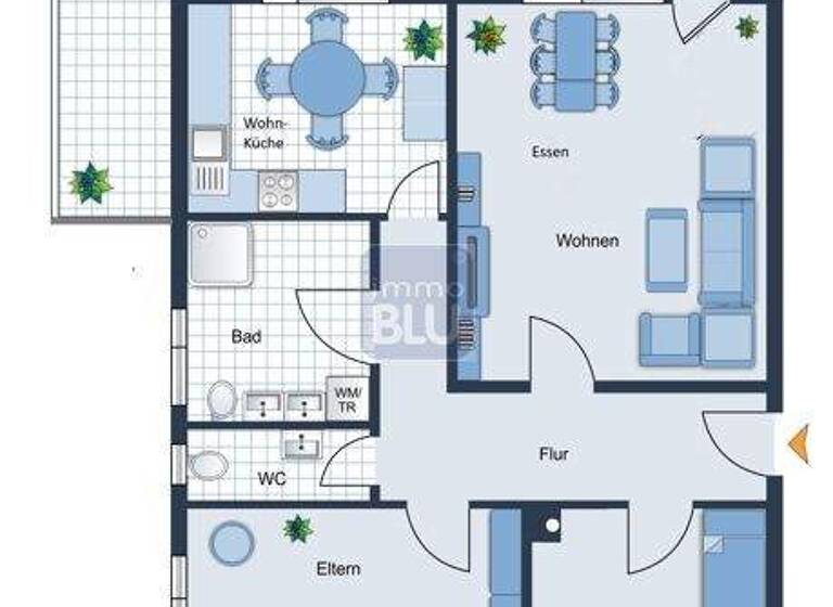 Wohnung zum Kauf 198.500 € 3,5 Zimmer 97 m² Bad Herrenalb 76332
