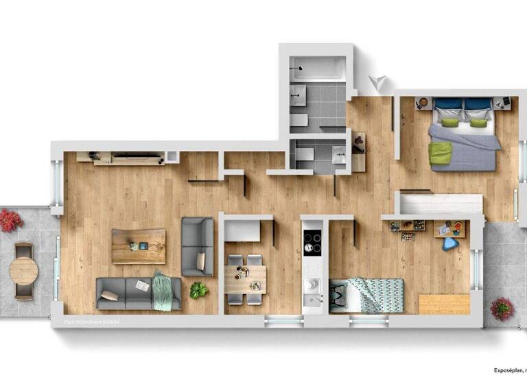 Wohnung zum Kauf 259.000 € 3 Zimmer 72,1 m² Bargteheide 22941