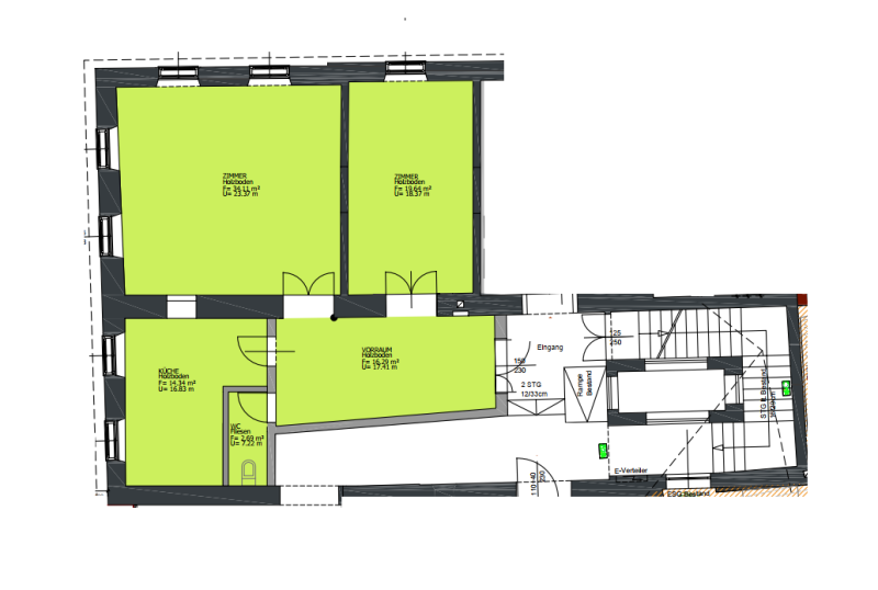 Büro-/Praxisfläche zur Miete 2 Zimmer Fürstenfeld 8280