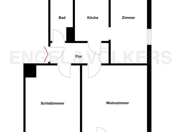 Wohnung zum Kauf 99.000 € 3 Zimmer 58 m² Frohe Zukunft Halle (Saale) - Landrain 06118