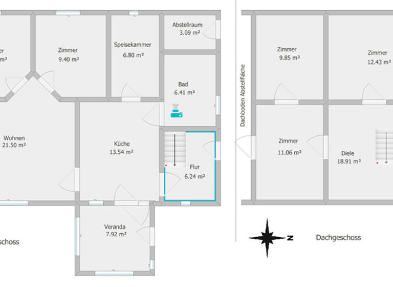 Doppelhaushälfte zum Kauf 85.000 € 6 Zimmer 143 m² 1.055 m² Grundstück Kleverhof Altkalen / Kleverhof 17179