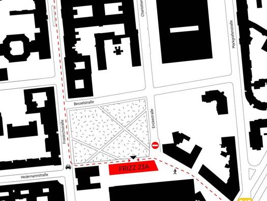 Tiefgarage zur Miete provisionsfrei 100 € 8 m² Friedrichstraße 23 Kreuzberg Berlin 10969