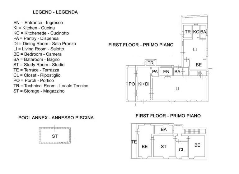 Bauernhaus zum Kauf 790.000 € 8 Zimmer 293 m² 4.680 m² Grundstück Panoramablick Bucine 52021