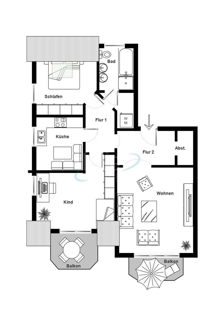 Wohnung zum Kauf 239.000 € 3 Zimmer 97,9 m²<br/>Wohnfläche Eberstadt Eberstadt 74246