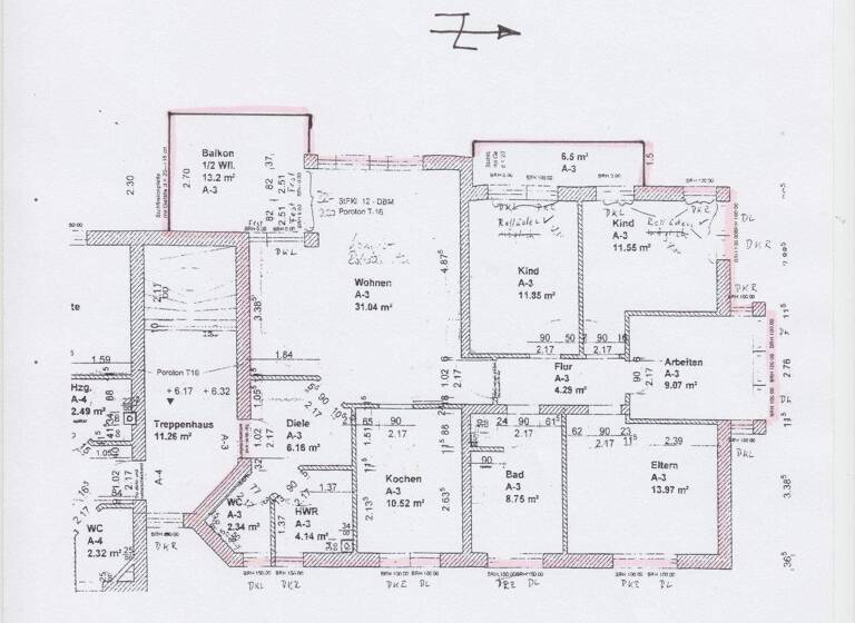 Wohnung zum Kauf 550.000 € 5 Zimmer 123,9 m² 1. Geschoss Sophienhöhe Wenigenjena Jena 07749