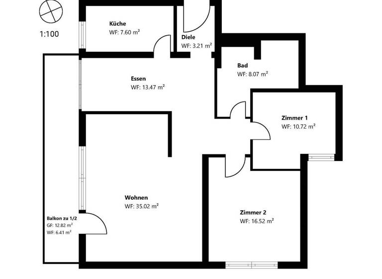 Wohnung zum Kauf 595.000 € 3,5 Zimmer 101 m² EG frei ab 01.10.2026 Stockdorf 82131