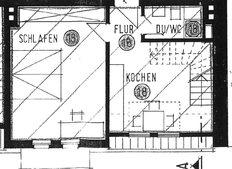 Wohnung zum Kauf 245.000 € 2 Zimmer 66 m² 4. Geschoss Zeltnerstraße 25 Tafelhof Nürnberg 90443