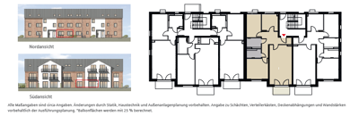Wohnung zur Miete 1.441 € 4 Zimmer 87,3 m² Niendorf/Ostsee Timmendorfer Strand 23669