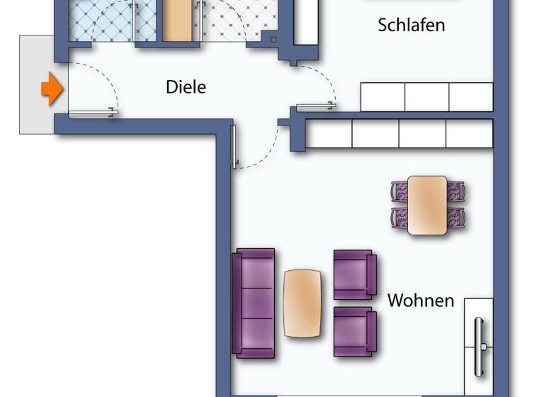Wohnung zum Kauf 99.000 € 2 Zimmer 66 m²<br/>Wohnfläche Dachgeschoss<br/>Geschoss Oberbreisig Bad Breisig 53498