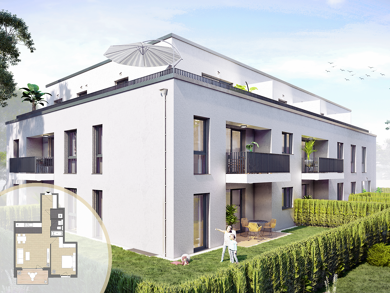 Wohnung zum Kauf - Erstbezug provisionsfrei 360.000 € 2 Zimmer 64,7 m² 1. Geschoss frei ab sofort Im Nex 5 Hattersheim Hattersheim 65795