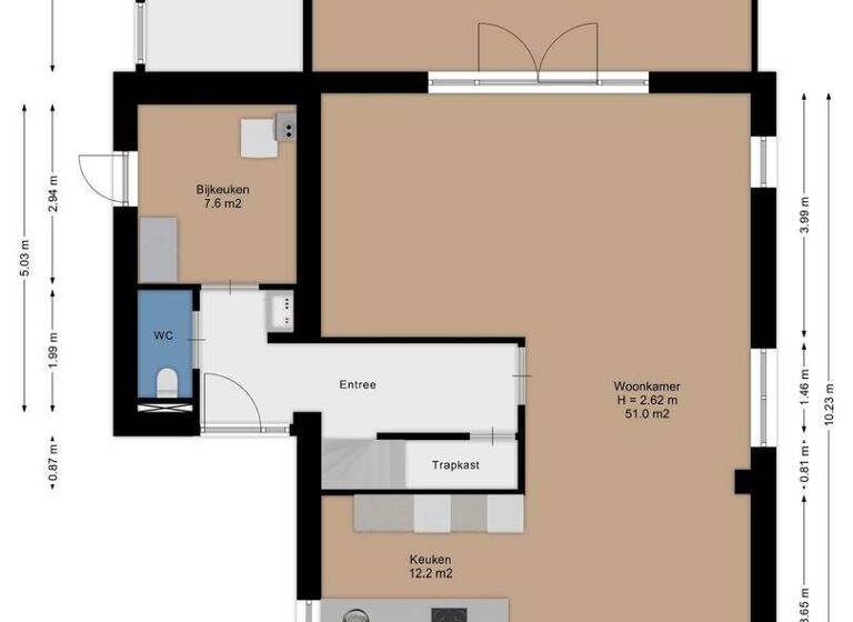 Villa zum Kauf 770.000 € 6 Zimmer 188 m² 600 m² Grundstück dyksfeart 22 franeker 8801 ZE